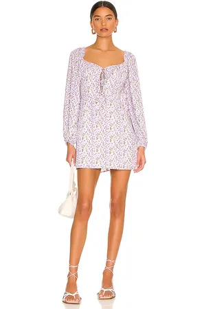 MORE TO COME Vestido shelly en color lavanda talla XS en - Lavender. Talla XS (también en XXS).