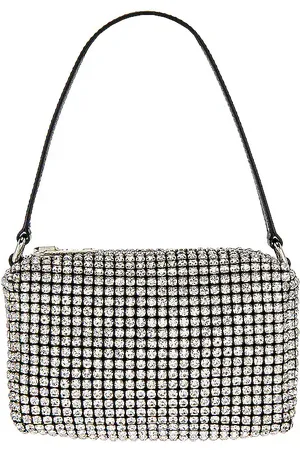 Alexander Wang Bolso pequeño wangloc en color plateado metálico talla all en - Metallic Silver. Talla all.