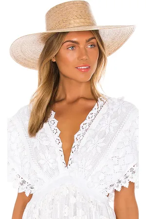 Lack of Color Sombrero palma en color bronce talla S/M en - Tan. Talla S/M (también en L/XL).