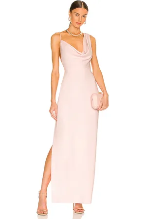 Amanda Uprichard Vestido largo arial en color talla M en - Blush. Talla M (también en S).