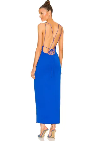 h:ours Vestido midi selena en color royal talla S en - Royal. Talla S (también en XS, XXS).