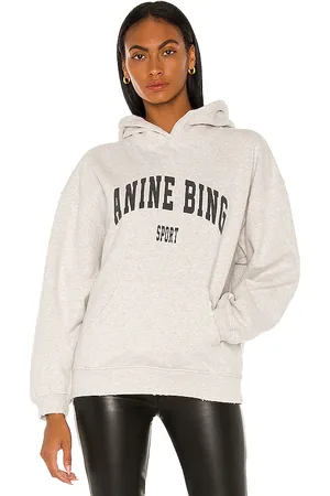 ANINE BING Sudadera harvey en color gris talla L en - Grey. Talla L (también en M, S, XS).