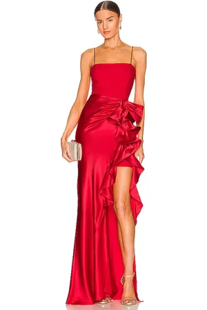 Cinq A Sept Vestido largo drina en color rojo talla 10 en - Red. Talla 10 (también en 2, 4, 6, 8).