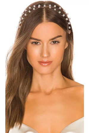 SHASHI Banda pelo princess leia en color oro metálico talla all en - Metallic Gold. Talla all.