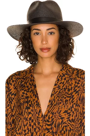 Janessa Leone Mujer Sombreros - Sombrero simone en color talla M en - Black. Talla M (también en L, S).