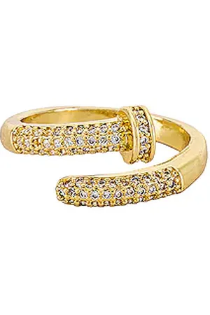 BRACHA Anillo nail en color oro metálico talla all en - Metallic Gold. Talla all.