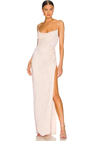Retrofete Vestido katya en color rubor talla L en - Blush. Talla L (también en S, XS, XXS).