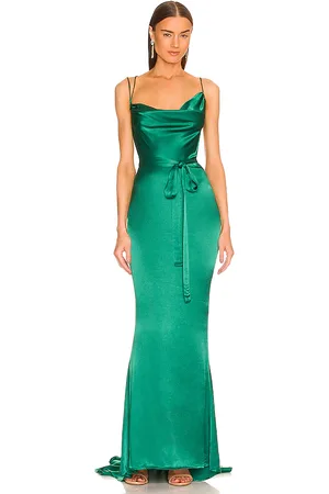 Michael Costello Vestido tonya en color talla M en - Green. Talla M (también en S).