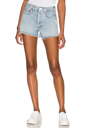 AGOLDE Short parker en color denim claro talla 33 en - Denim-Light. Talla 33 (también en 34).