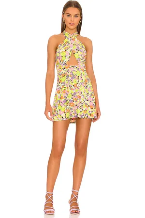 AFRM Minivestido izzy en color multi talla L en - Multi. Talla L (también en XL).
