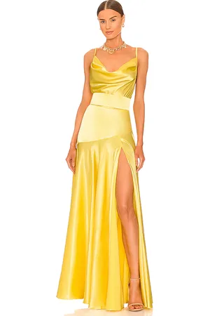 Bronx and Banco Vestido maxi en color amarillo talla L en - Yellow. Talla L (también en M).