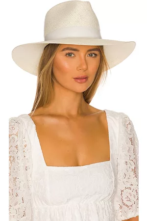 Janessa Leone Mujer Sombreros - Sombrero hamilton en color crema talla L en - Cream. Talla L (también en M, S).
