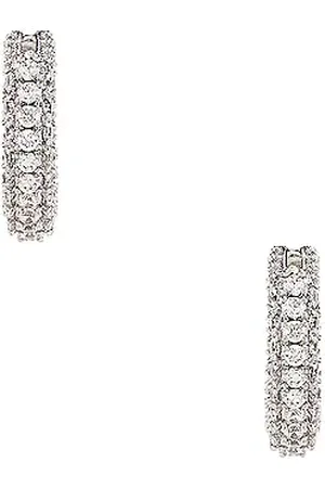 Luv AJ Aros amalfi en color metálico talla all en - Metallic Silver. Talla all.