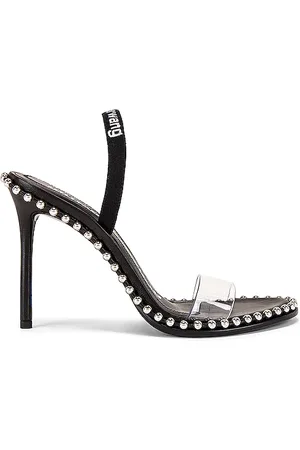 Alexander Wang Zapatos de tacón con logo nova en color talla 36 en - Black. Talla 36 (también en 37, 37.5, 38, 39).