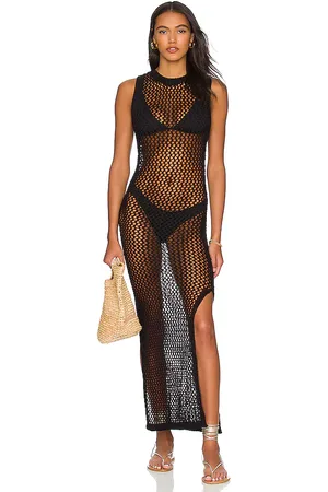 Beach Riot Vestido holly en color talla L en - Black. Talla L (también en M, S, XL).