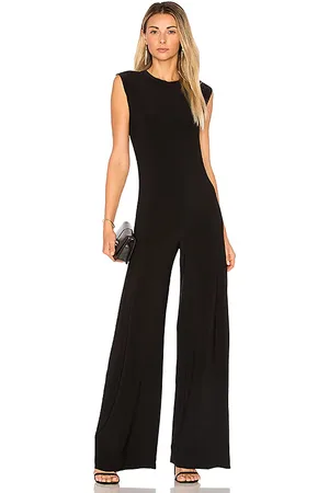 Norma Kamali Monos sin mangas en color talla L en - Black. Talla L (también en M, S, XL, XS).