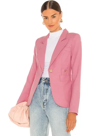 SMYTHE Blazer duquesa clásica en color rosado talla 10 en - Pink. Talla 10 (también en 6).
