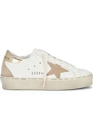 Golden Goose Zapatilla deportiva hi star en color blanco talla 38 en White Taupe & Platinum - White. Talla 38 (también en 39, 40).