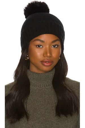 Hat Attack Gorro slouchy cuff en color talla all en - Black. Talla all.