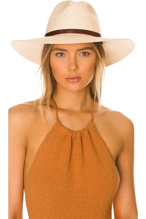 Janessa Leone Sombrero judith en color neutral talla L en - Neutral. Talla L (también en M, S).
