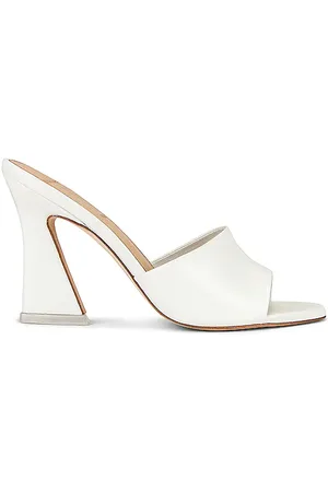 BLACK SUEDE STUDIO Sandalias estilo mule nadya en color blanco talla 35.5 en - White. Talla 35.5 (también en 36