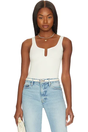 GOOD AMERICAN Body bodysuit en color ivory talla 7 en - Ivory. Talla 7 (también en 8).