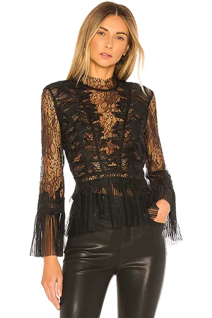 Bardot Blusa francesca en color talla 4 en - Black. Talla 4 (también en 2, 6).