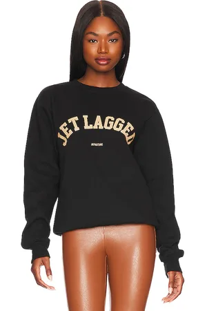 DEPARTURE Cuello redondo jet lagged en color talla L en - Black. Talla L (también en M).
