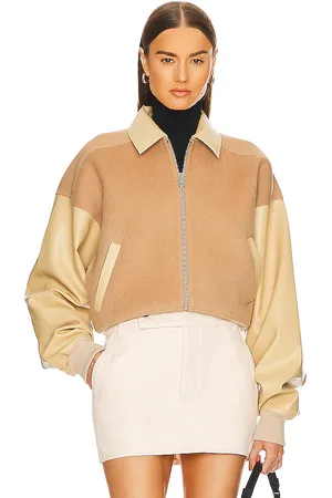 Helsa Cazadora en color talla L en - Tan. Talla L (también en M, XL).