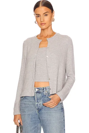 Donni. Cárdigan sweater en color gris claro talla XL en - Light Gray. Talla XL (también en XXL).