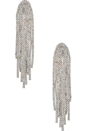 Baublebar Pendientes cascading en color metálico talla all en - Metallic Silver. Talla all.