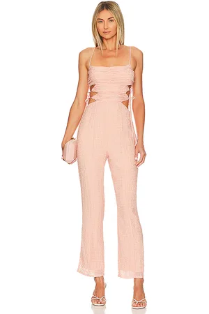 MAJORELLE Nikita jumpsuit en color rubor talla L en - Blush. Talla L (también en XS, XXS).
