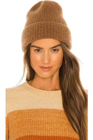 Janessa Leone Gorro piper en color marrón talla all en - Brown. Talla all.
