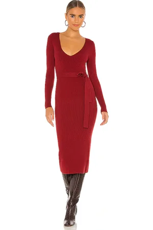 House of Harlow Vestido punto aaron en color rojo talla L en - Red. Talla L (también en M, S, XL, XS, XXS).