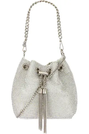 Olga Berg Bolsa sylvie en color metálico talla all en - Metallic Silver. Talla all.