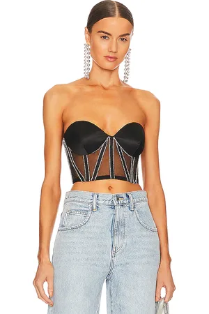Retrofete Lex top en color talla L en - Black. Talla L (también en XL, XXS).