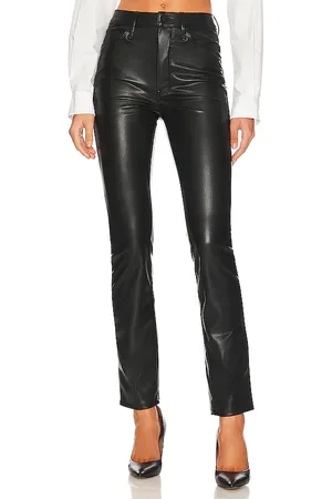Mother Skinny dazzler en color negro talla 29 en Wax On Wax Off Black - Black. Talla 29 (también en 31, 32, 33, 34).