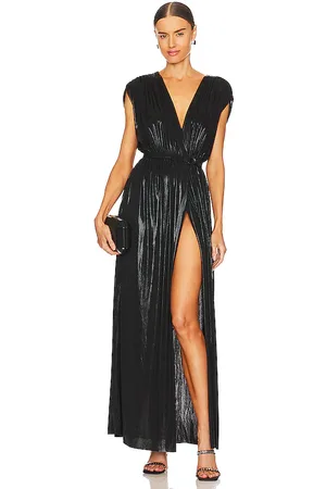 Norma Kamali Vestido largo athena en color talla M en - Black. Talla M (también en S, XS, XXS).