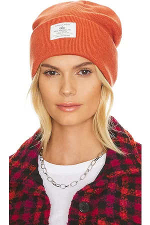 Alpha Industries Gorro essential en color naranja talla all en - Orange. Talla all.