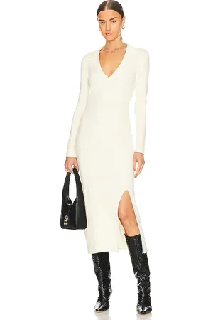 LBLC The Label Vestido midi zoe en color talla L en - . Talla L (también en M, S, XS).
