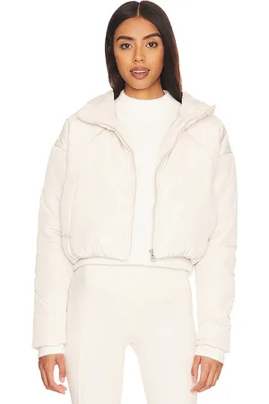 superdown Chaqueta rania en color ivory talla L en - Ivory. Talla L (también en M, S, XL).