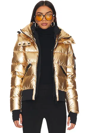 SAM. Chaqueta bungalow en color oro metálico talla M en - Metallic Gold. Talla M (también en S, XS).