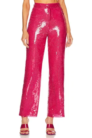 MORE TO COME Pantalón georgie en color rosado talla S en - Pink. Talla S (también en XXS).