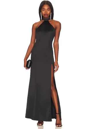 Lovers And Friends Vestido largo chapman en color talla L en - Black. Talla L (también en M, S, XL, XS).