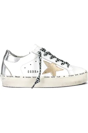 Golden Goose Zapatilla deportiva hi star en color blanco talla 39 en White Gold & Silver - White. Talla 39 (también en 40).
