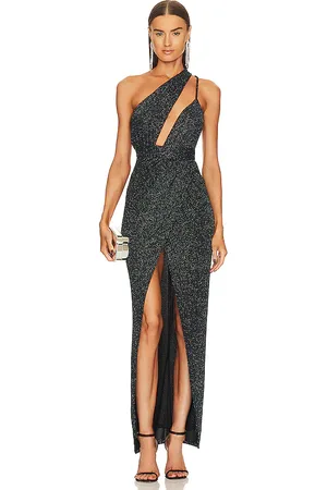 Michael Costello Vestido largo jacoub en color negro talla L en - Black. Talla L (también en M, S, XL, XS).