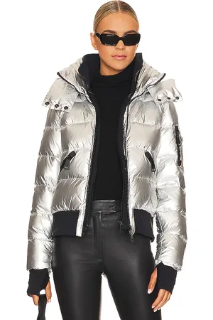 SAM. Chaqueta bungalow en color metálico talla L en - Metallic Silver. Talla L (también en M, S, XL, XS).