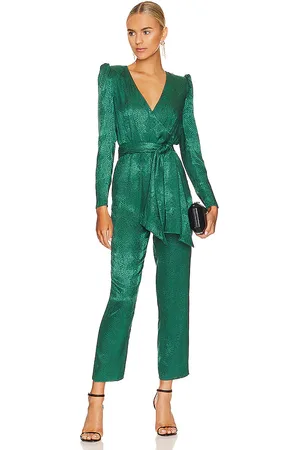 NBD Donnie jumpsuit en color oscuro talla S en - Dark Green. Talla S (también en XS, XXS).
