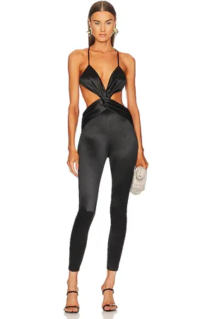 Michael Costello X revolve zlata jumpsuit en color talla M en - Black. Talla M (también en L, S, XL).