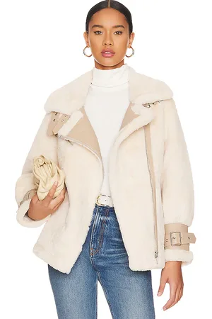 Adrienne Landau Chaqueta faux fur en color talla L en - . Talla L (también en M, S).